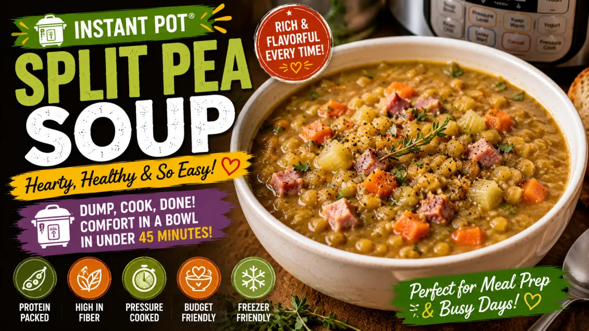Instant Pot Split Pea Soup