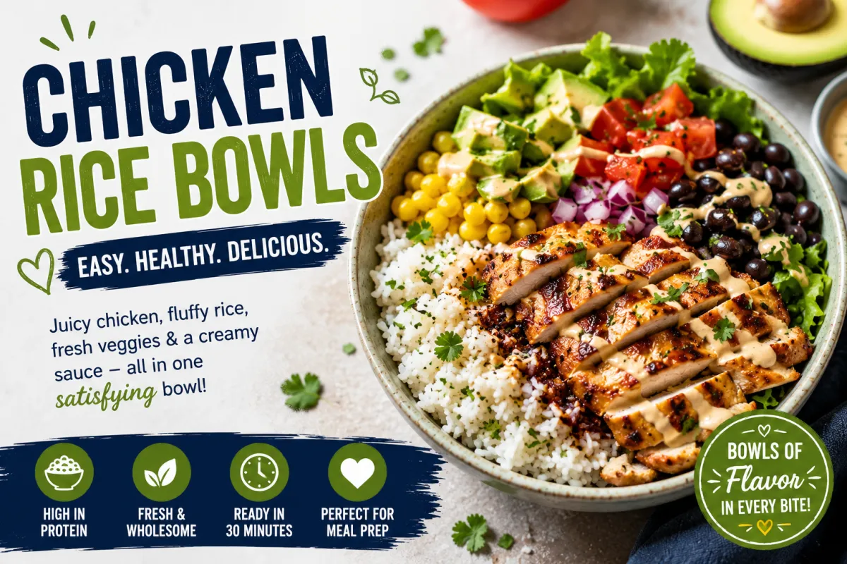 Chicken Rice Bowls