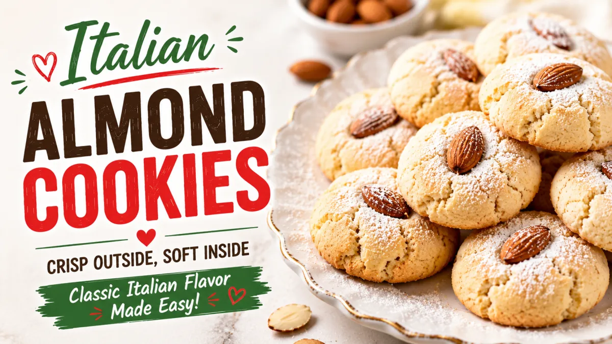 Italian Almond Cookies Recipe