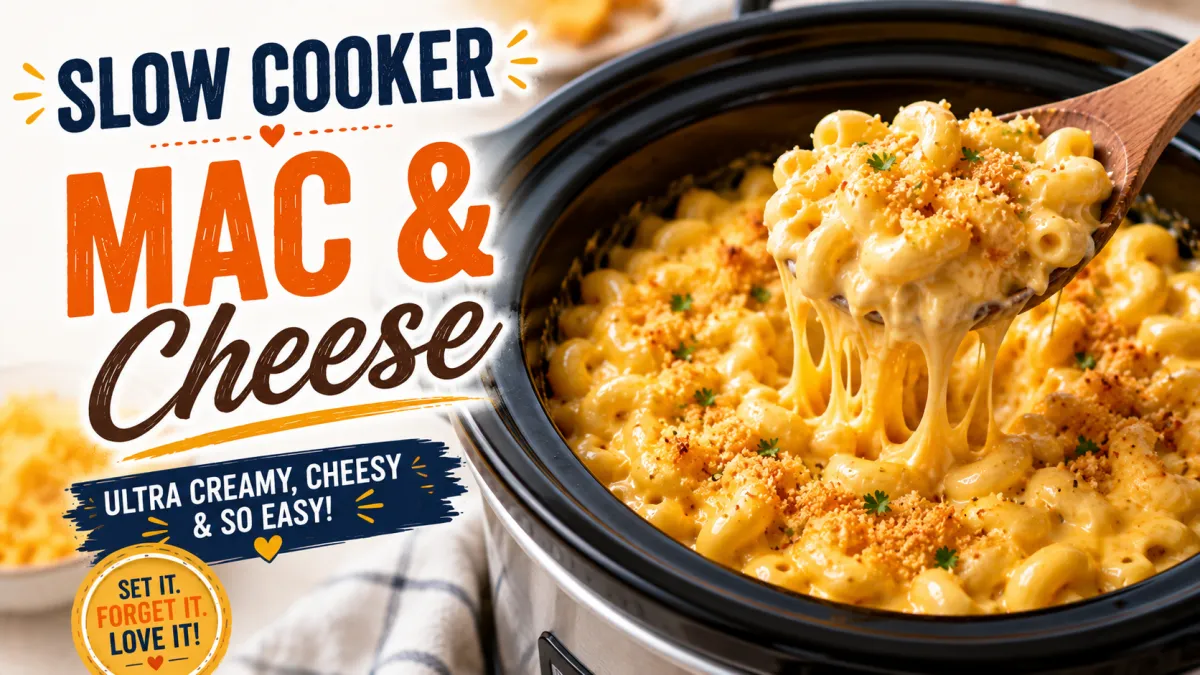 Slow Cooker Mac and Cheese