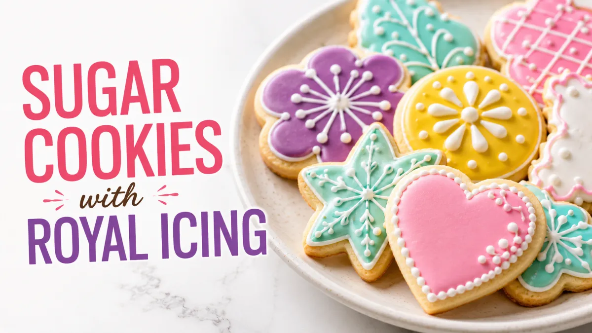 Sugar Cookies with Royal Icing