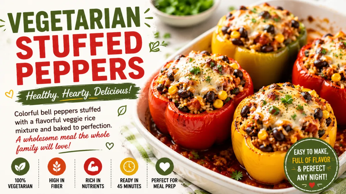 Vegetarian Stuffed Peppers